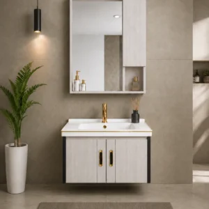 JUEGO D VANITORIO MUEBLE BEIGE